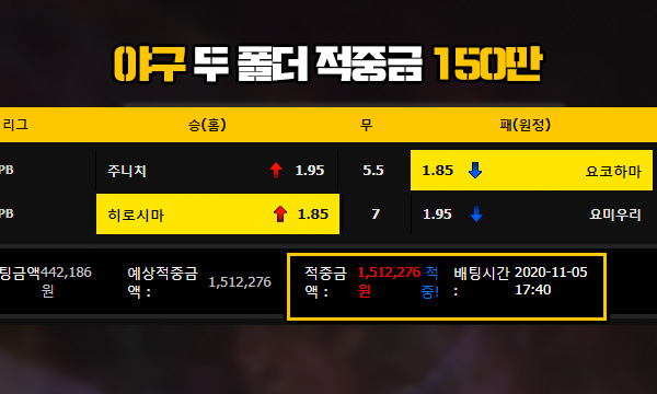 월드컵 먹튀 적중금 150만