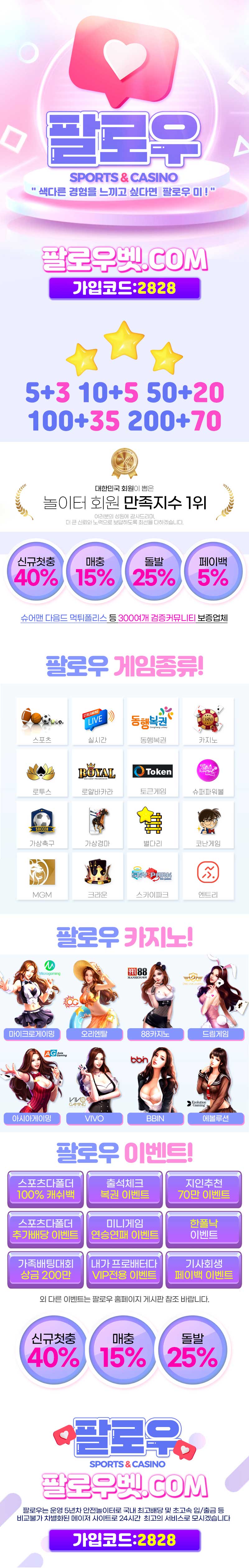 팔로우 먹튀 개편 후에도 40% 혜택 그대로 유지 안내