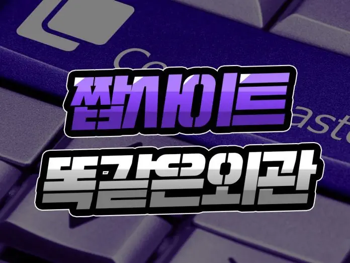 짭사이트 똑같은 외관