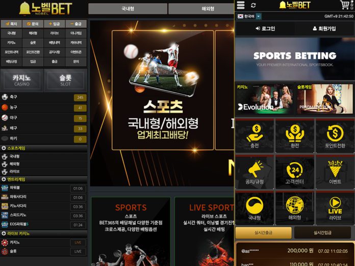 노벨벳 먹튀 팀 레이아웃 참고