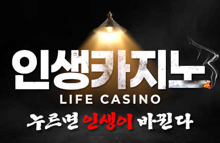 인생카지노 먹튀 안전가입코드 배너 본문용