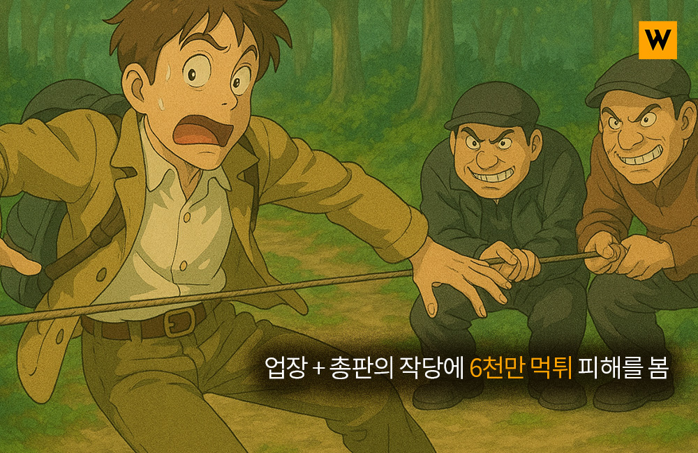 업장 + 총판 작당에 6천만 디바 먹튀 피해를 봄