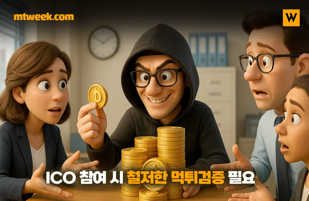ICO 참여 시 철저한 먹튀검증 필요