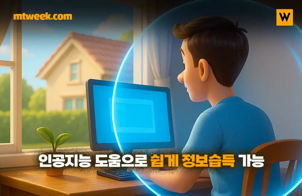 인공지능 도움으로 쉽게 정보 습득 가능