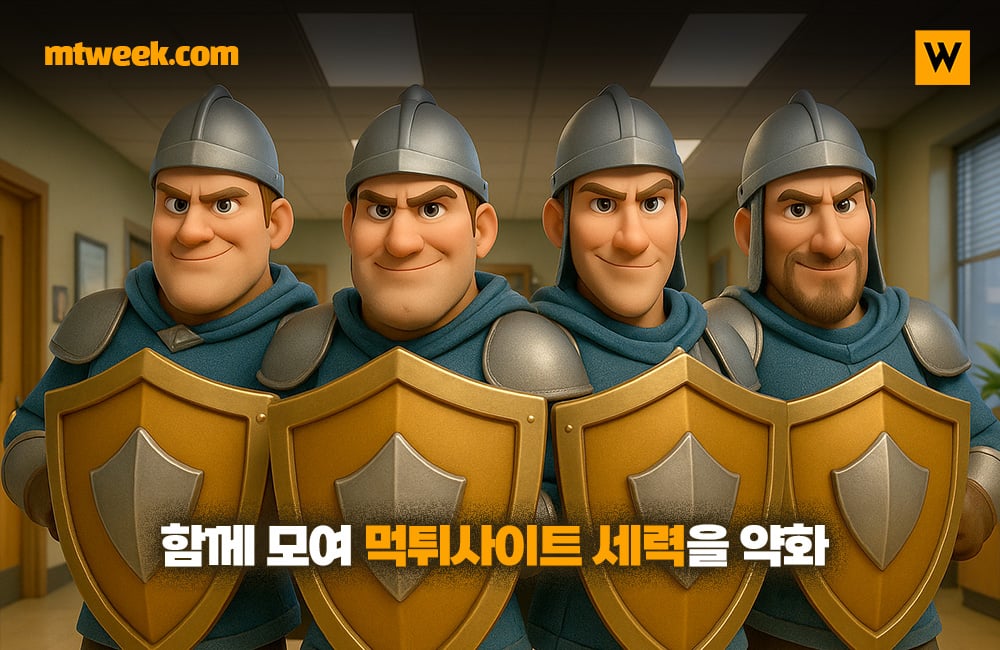 함께 모여 먹튀사이트 세력을 약화