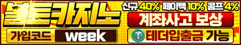 볼트카지노 먹튀검증 배너