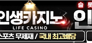 인생카지노 먹튀 안전가입코드 배너
