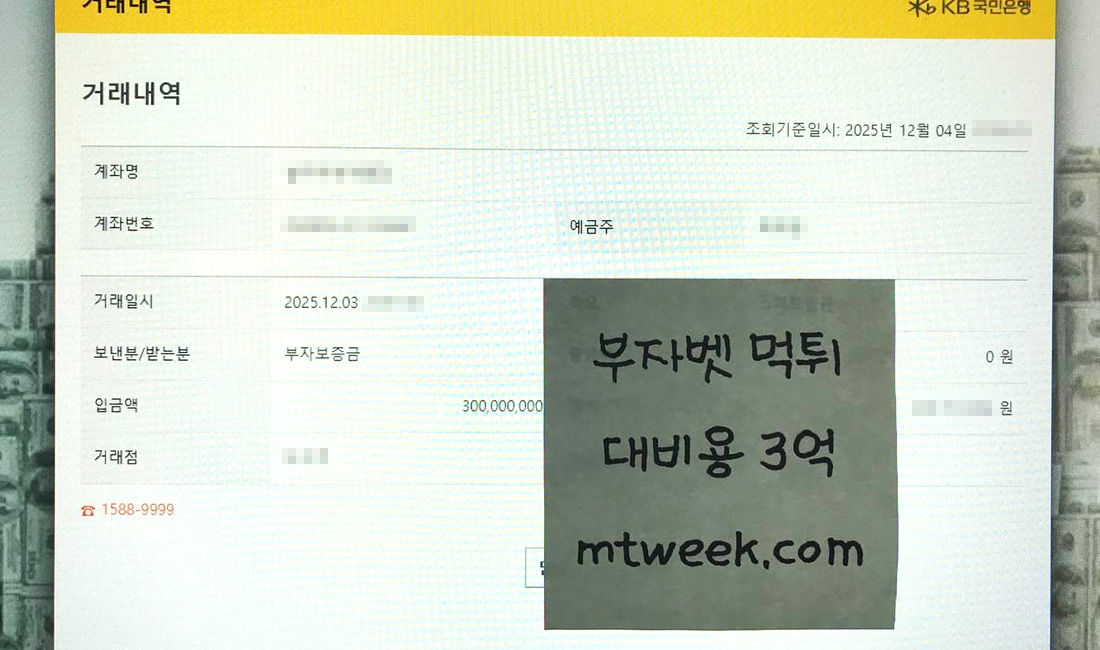 부자벳 먹튀 대비용 3억