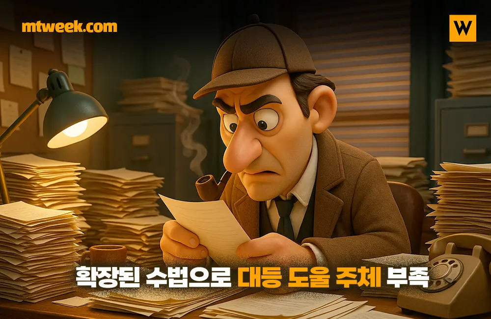 확장된 수법으로 대응 도울 주체가 부족함